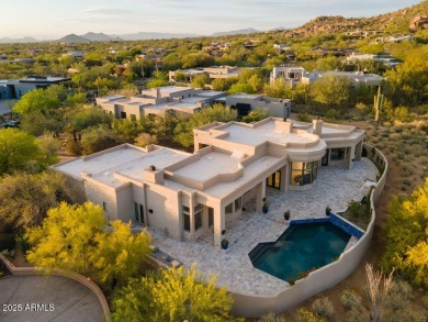 Nestled in a quiet cul-de-sac with sweeping mountain views from on Desert Highlands Golf Club in Arizona - for sale on GolfHomes.com, golf home, golf lot