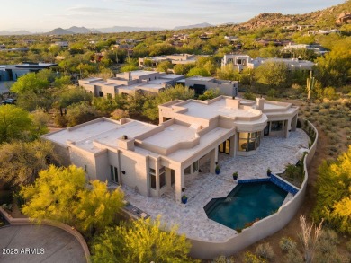 Nestled in a quiet cul-de-sac with sweeping mountain views from on Desert Highlands Golf Club in Arizona - for sale on GolfHomes.com, golf home, golf lot