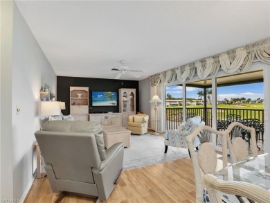 Discover this charming 2-bedroom, 2-bath waterfront home on The Glades Golf and Country Club in Florida - for sale on GolfHomes.com, golf home, golf lot