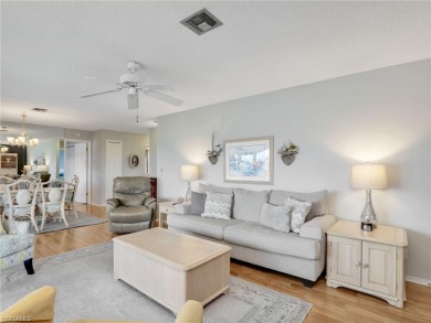 Discover this charming 2-bedroom, 2-bath waterfront home on The Glades Golf and Country Club in Florida - for sale on GolfHomes.com, golf home, golf lot