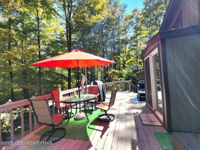Experience the ultimate POCONO RETREAT!! This stunning raised on The Hideout Golf in Pennsylvania - for sale on GolfHomes.com, golf home, golf lot