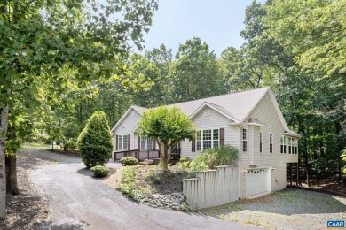 Custom ranch in Lake Monticello featuring vaulted ceilings on Lake Monticello Golf Course in Virginia - for sale on GolfHomes.com, golf home, golf lot