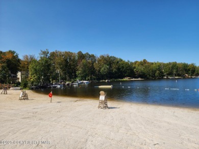 Experience the ultimate POCONO RETREAT!! This stunning raised on The Hideout Golf in Pennsylvania - for sale on GolfHomes.com, golf home, golf lot