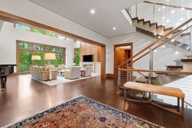 This spectacular Prairie Style home was designed by Rick Jones & on Mission Hills Country Club in Kansas - for sale on GolfHomes.com, golf home, golf lot
