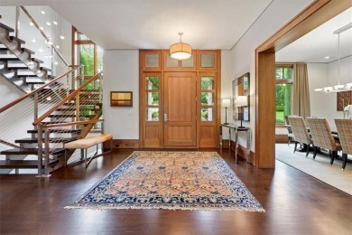 This spectacular Prairie Style home was designed by Rick Jones & on Mission Hills Country Club in Kansas - for sale on GolfHomes.com, golf home, golf lot