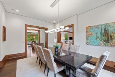 This spectacular Prairie Style home was designed by Rick Jones & on Mission Hills Country Club in Kansas - for sale on GolfHomes.com, golf home, golf lot