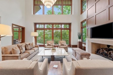 This spectacular Prairie Style home was designed by Rick Jones & on Mission Hills Country Club in Kansas - for sale on GolfHomes.com, golf home, golf lot