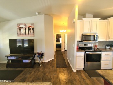 This 2-bedroom, 2-bathroom home features an open floor plan and on Viewpoint Golf Resort in Arizona - for sale on GolfHomes.com, golf home, golf lot