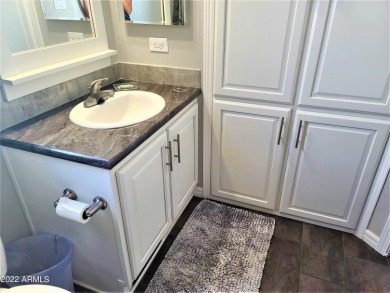 This 2-bedroom, 2-bathroom home features an open floor plan and on Viewpoint Golf Resort in Arizona - for sale on GolfHomes.com, golf home, golf lot