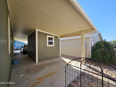 This 2-bedroom, 2-bathroom home features an open floor plan and on Viewpoint Golf Resort in Arizona - for sale on GolfHomes.com, golf home, golf lot