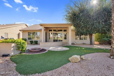 Beautiful golf-course 2 bed + den home nestled along the on Tuscany Falls At Pebble Creek in Arizona - for sale on GolfHomes.com, golf home, golf lot