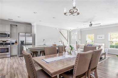 Low-maintenance luxury in this 3-bedroom, 2.5 bath home in the on Riverfront Golf Club in Virginia - for sale on GolfHomes.com, golf home, golf lot