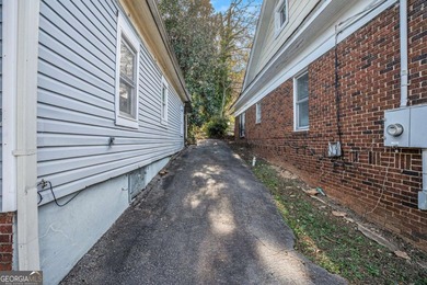 Sold as-is, this investor-friendly ranch home presents a rare on John A. White Golf Course in Georgia - for sale on GolfHomes.com, golf home, golf lot