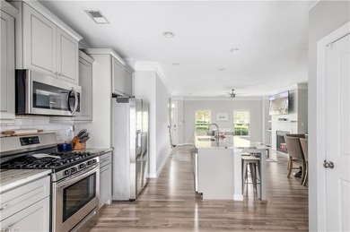 Low-maintenance luxury in this 3-bedroom, 2.5 bath home in the on Riverfront Golf Club in Virginia - for sale on GolfHomes.com, golf home, golf lot