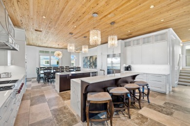 Sleek coastal contemporary design perfectly situated to capture on Kelly Plantation Golf Club in Florida - for sale on GolfHomes.com, golf home, golf lot