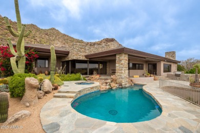 If views, privacy, and luxury are important, this mountainside on The Boulders Resort Golf Club in Arizona - for sale on GolfHomes.com, golf home, golf lot