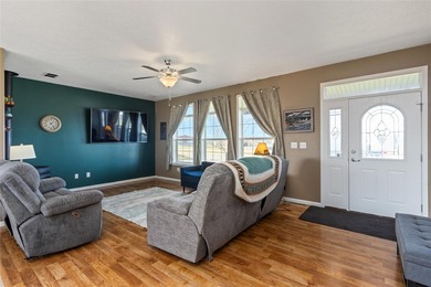 Discover this beautiful single-level home perfectly situated on on Pryor Creek Golf Club in Montana - for sale on GolfHomes.com, golf home, golf lot