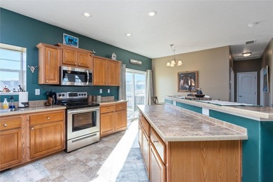 Discover this beautiful single-level home perfectly situated on on Pryor Creek Golf Club in Montana - for sale on GolfHomes.com, golf home, golf lot