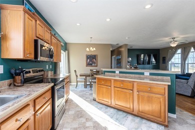 Discover this beautiful single-level home perfectly situated on on Pryor Creek Golf Club in Montana - for sale on GolfHomes.com, golf home, golf lot