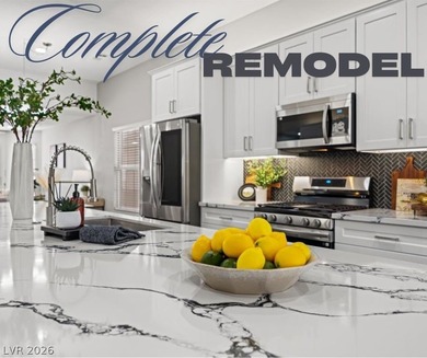 **FULLY REMODELED, MODERN 1 STORY HOME ON THE GOLF on Los Prados Golf Course in Nevada - for sale on GolfHomes.com, golf home, golf lot