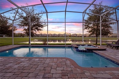 This exceptional 8-bedroom, 5-bathroom home in ChampionsGate is on ChampionsGate Golf Resort in Florida - for sale on GolfHomes.com, golf home, golf lot