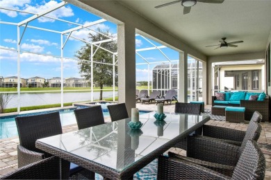 This exceptional 8-bedroom, 5-bathroom home in ChampionsGate is on ChampionsGate Golf Resort in Florida - for sale on GolfHomes.com, golf home, golf lot