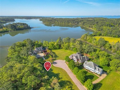 Discover your slice of paradise on this expansive waterfront on Bay Creek Golf Club in Virginia - for sale on GolfHomes.com, golf home, golf lot