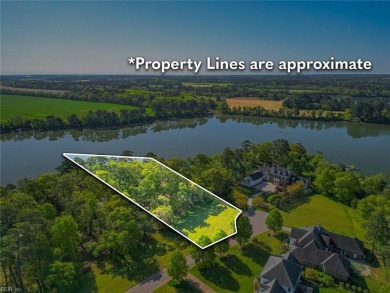 Discover your slice of paradise on this expansive waterfront on Bay Creek Golf Club in Virginia - for sale on GolfHomes.com, golf home, golf lot