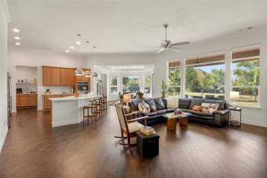 Discover this stunning one-story Ashland model, perfectly on Wildhorse Golf Club of Robson Ranch in Texas - for sale on GolfHomes.com, golf home, golf lot