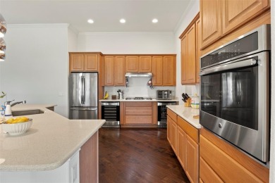 Discover this stunning one-story Ashland model, perfectly on Wildhorse Golf Club of Robson Ranch in Texas - for sale on GolfHomes.com, golf home, golf lot