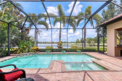Welcome to your dream home--an elegant three-bedroom on Lakewood Ranch Golf and Country Club in Florida - for sale on GolfHomes.com, golf home, golf lot