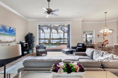 Welcome to your dream home--an elegant three-bedroom on Lakewood Ranch Golf and Country Club in Florida - for sale on GolfHomes.com, golf home, golf lot