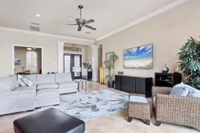 Welcome to your dream home--an elegant three-bedroom on Lakewood Ranch Golf and Country Club in Florida - for sale on GolfHomes.com, golf home, golf lot