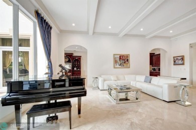 Located In The Heart Of Boca Raton, This Three-story Estate In on Polo Club of Boca Raton in Florida - for sale on GolfHomes.com, golf home, golf lot