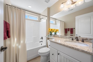 Located on the southern edge of Sun River, this 2-bedroom on Sunriver Golf Club in Utah - for sale on GolfHomes.com, golf home, golf lot