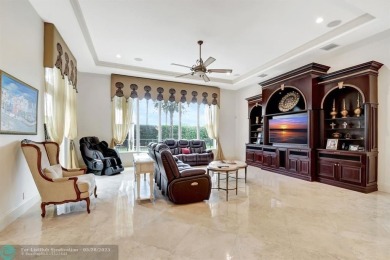 Located In The Heart Of Boca Raton, This Three-story Estate In on Polo Club of Boca Raton in Florida - for sale on GolfHomes.com, golf home, golf lot