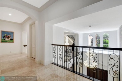 Located In The Heart Of Boca Raton, This Three-story Estate In on Polo Club of Boca Raton in Florida - for sale on GolfHomes.com, golf home, golf lot