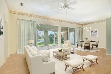 Come enjoy this gorgeous lake view in the popular Lakes on St. Lucie Trail Golf Club in Florida - for sale on GolfHomes.com, golf home, golf lot