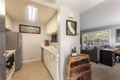 This charming one-bedroom corner unit in the gated Bixby Village on Bixby Village Golf Course in California - for sale on GolfHomes.com, golf home, golf lot