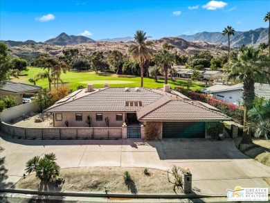 South Palm Springs oasis with panoramic mountain and golf course on  in California - for sale on GolfHomes.com, golf home, golf lot