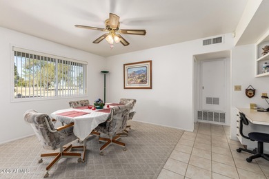 WELCOME TO THIS CHARMING GOLF COURSE HOME. THIS 2 BEDROOM, 2 on Sun City South Golf Course in Arizona - for sale on GolfHomes.com, golf home, golf lot