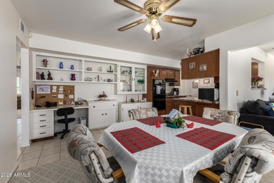 WELCOME TO THIS CHARMING GOLF COURSE HOME. THIS 2 BEDROOM, 2 on Sun City South Golf Course in Arizona - for sale on GolfHomes.com, golf home, golf lot