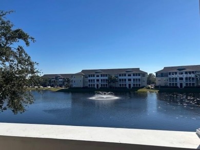 This ideal second floor condo has a sweeping view of the lake on Manatee County Golf Course in Florida - for sale on GolfHomes.com, golf home, golf lot