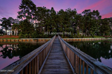 Unique offering as the ONLY available homesite with private dock on Berkeley Hall Golf Club in South Carolina - for sale on GolfHomes.com, golf home, golf lot