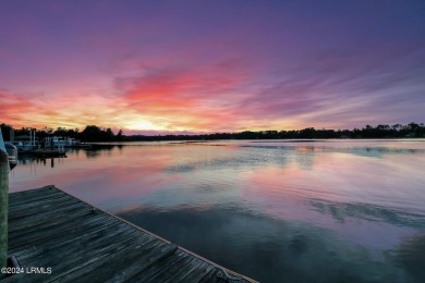 Unique offering as the ONLY available homesite with private dock on Berkeley Hall Golf Club in South Carolina - for sale on GolfHomes.com, golf home, golf lot