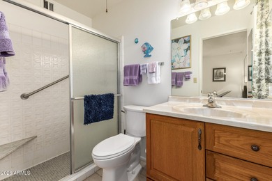 WELCOME TO THIS CHARMING GOLF COURSE HOME. THIS 2 BEDROOM, 2 on Sun City South Golf Course in Arizona - for sale on GolfHomes.com, golf home, golf lot