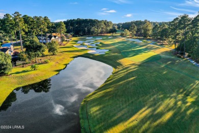 Unique offering as the ONLY available homesite with private dock on Berkeley Hall Golf Club in South Carolina - for sale on GolfHomes.com, golf home, golf lot