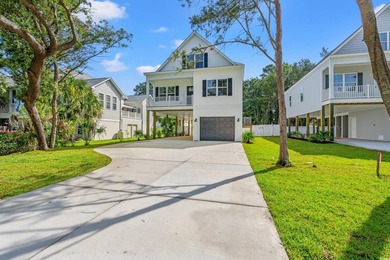 Charming New Construction Beach House with POOL and Ample on Beachwood Golf Club in South Carolina - for sale on GolfHomes.com, golf home, golf lot