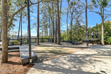 Unique offering as the ONLY available homesite with private dock on Berkeley Hall Golf Club in South Carolina - for sale on GolfHomes.com, golf home, golf lot