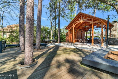 Unique offering as the ONLY available homesite with private dock on Berkeley Hall Golf Club in South Carolina - for sale on GolfHomes.com, golf home, golf lot